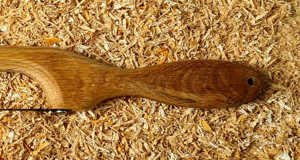 Oak Handle Fiddle Bow Bread Knife Fiddle Bow Bread Knives